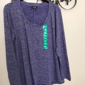 💐 Purple marled sweater